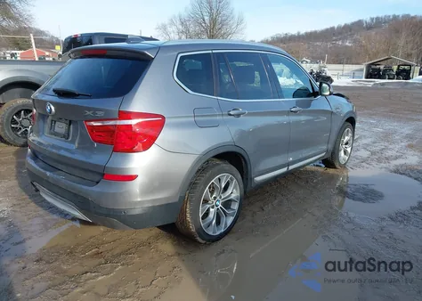 2016 BMW X3 xDrive35I from USA, damaged, VIN 5UXWX7C54G0S17954